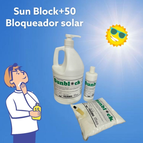 Bloqueador y Protector Solar Biodegradable
